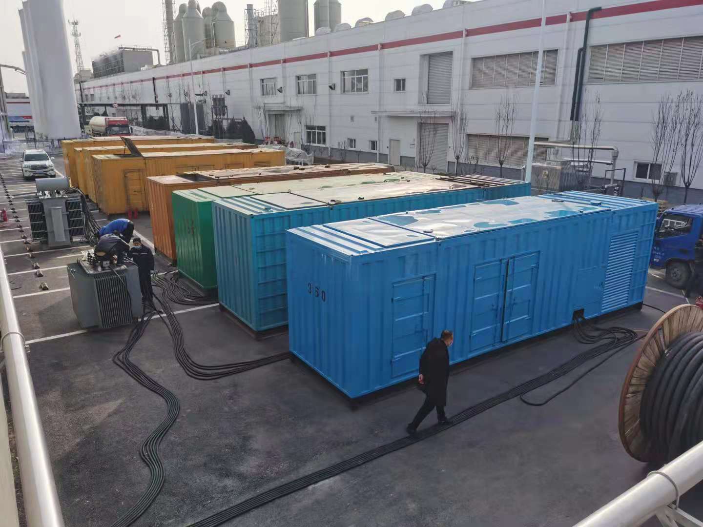 柘荣出租发电机-柴油发电机组三相采用什么接法